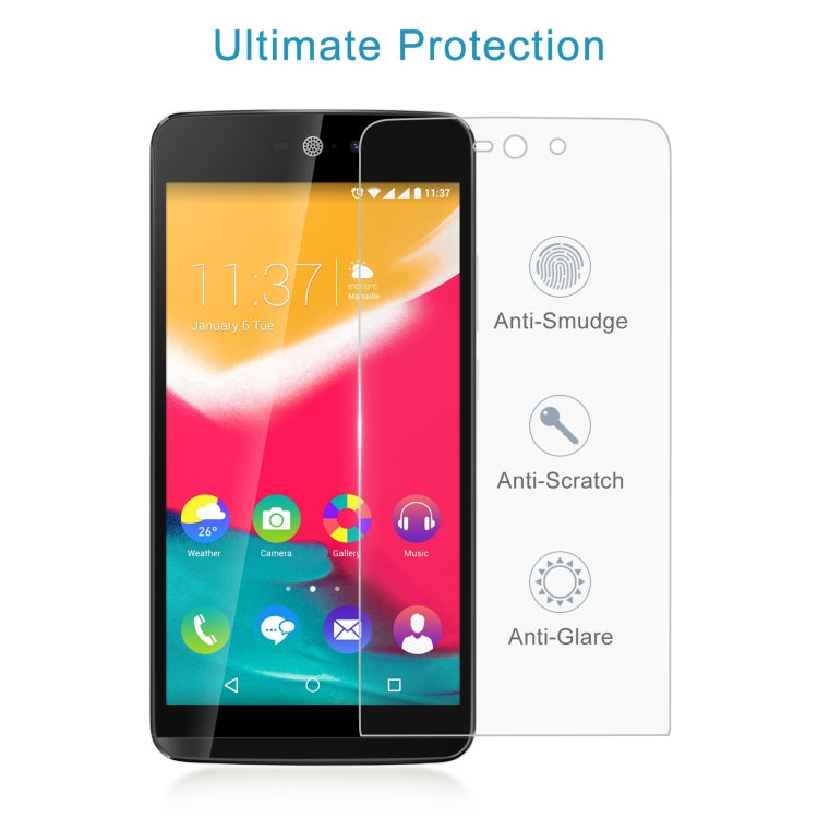 0.26mm 9H 2.5D Tempered Glass Film For Wiko Rainbow Jam 4G