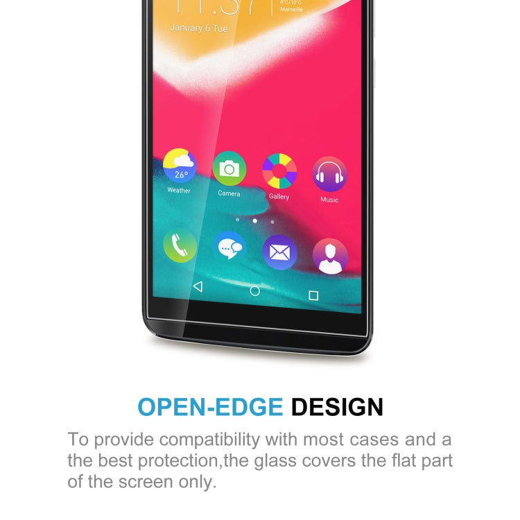 0.26mm 9H 2.5D Tempered Glass Film For Wiko Rainbow Jam 4G