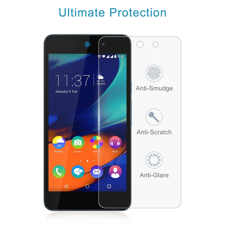 0.26mm 9H 2.5D Tempered Glass Film For Wiko Rainbow up 4G
