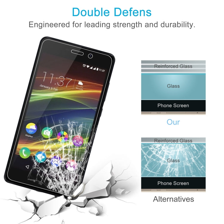 0.26mm 9H 2.5D Tempered Glass Film For Wiko Slide2