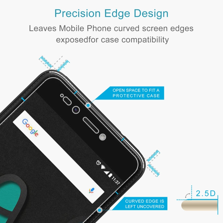 0.26mm 9H 2.5D Tempered Glass Film For Wiko Upulse lite