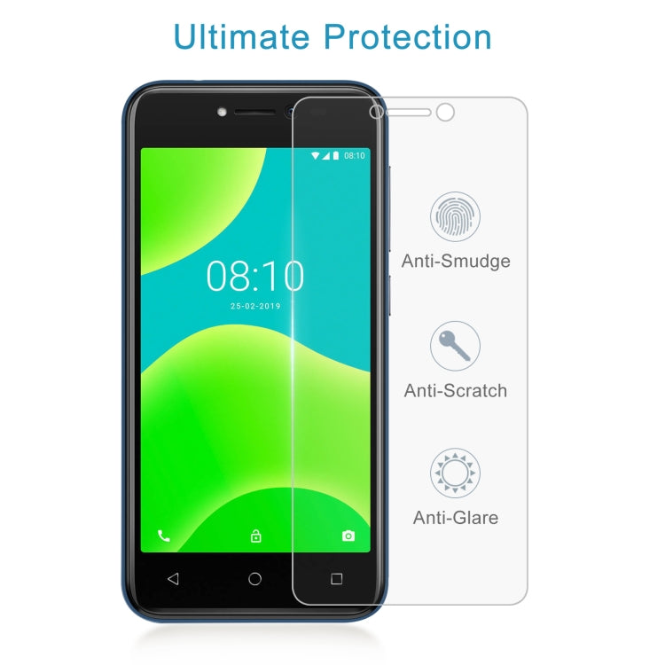 0.26mm 9H 2.5D Tempered Glass Film For Wiko Y50 / Sunny4