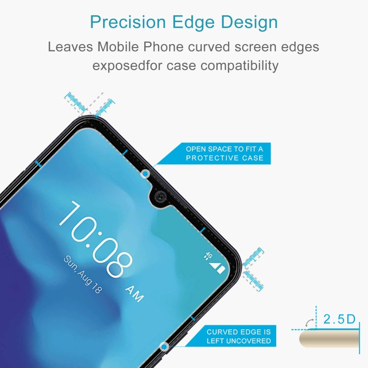 0.26mm 9H 2.5D Tempered Glass Film For ZTE Blade A7