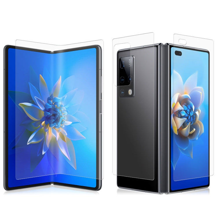 Full Screen Protector Explosion-proof Hydrogel Film For Huawei Mate XS(Inner + Rear Film)