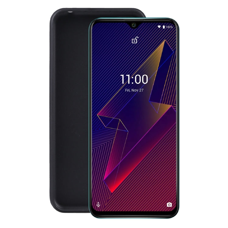 TPU Phone Case For Wiko Power U20(Frosted Black)