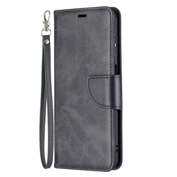 For Samsung Galaxy A13 5G Retro Lambskin Texture Pure Color Horizontal Flip Leather Phone Case with Holder & Card Slots & Wallet & Lanyard