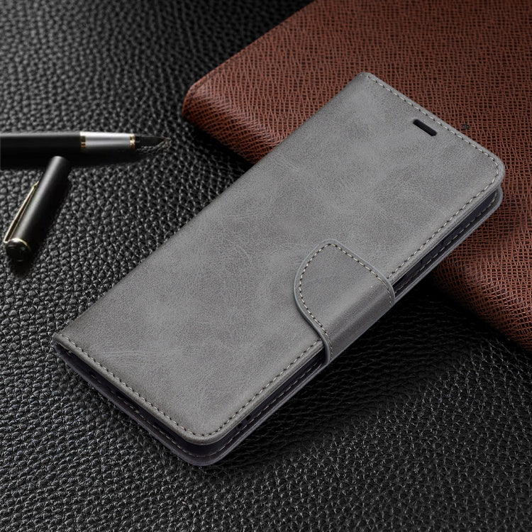 For Samsung Galaxy A13 5G Retro Lambskin Texture Pure Color Horizontal Flip Leather Phone Case with Holder & Card Slots & Wallet & Lanyard