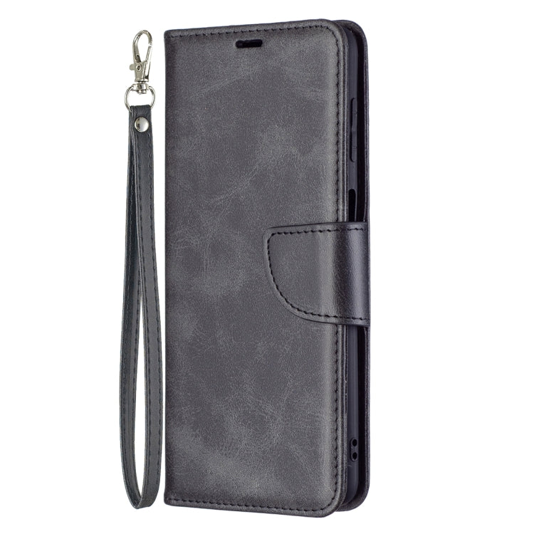 For Samsung Galaxy M52 5G Retro Lambskin Texture Pure Color Horizontal Flip Leather Phone Case with Holder & Card Slots & Wallet & Lanyard