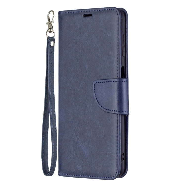 For Samsung Galaxy M52 5G Retro Lambskin Texture Pure Color Horizontal Flip Leather Phone Case with Holder & Card Slots & Wallet & Lanyard