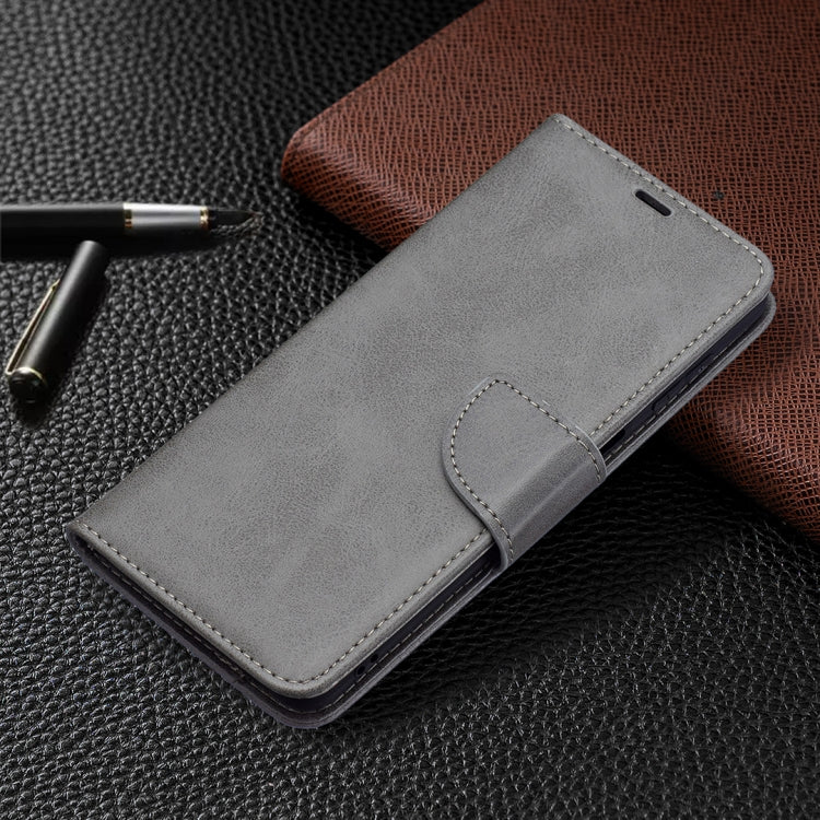 For Samsung Galaxy M52 5G Retro Lambskin Texture Pure Color Horizontal Flip Leather Phone Case with Holder & Card Slots & Wallet & Lanyard