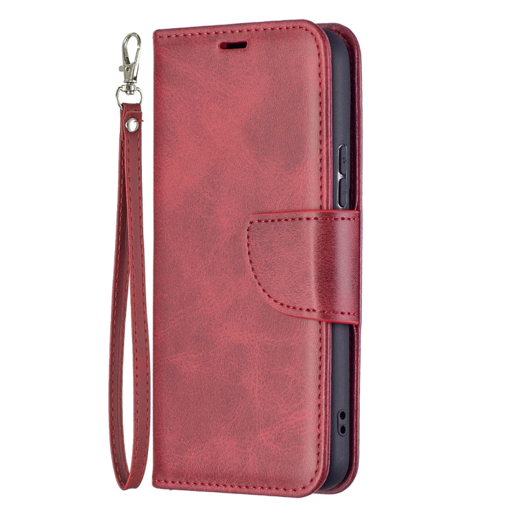 For Samsung Galaxy S22 5G Retro Lambskin Texture Pure Color Horizontal Flip Leather Phone Case with Holder & Card Slots & Wallet & Lanyard