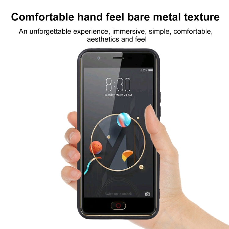 TPU Phone Case For ZTE Nubia M2(Black)