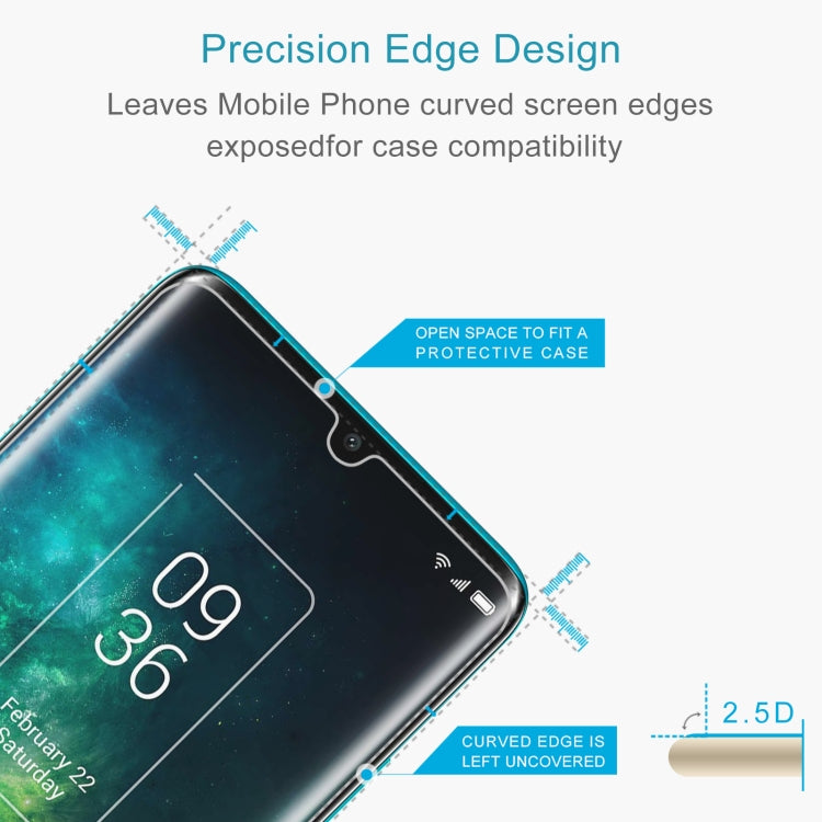 10 PCS 0.26mm 9H 2.5D Tempered Glass Film For TCL 10 Pro