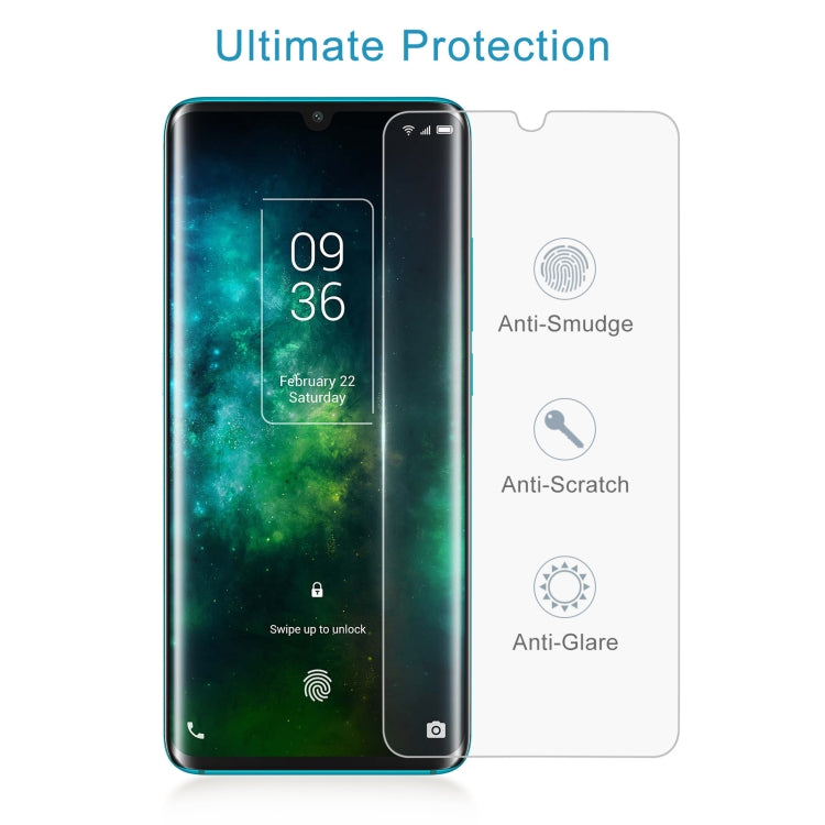 10 PCS 0.26mm 9H 2.5D Tempered Glass Film For TCL 10 Pro