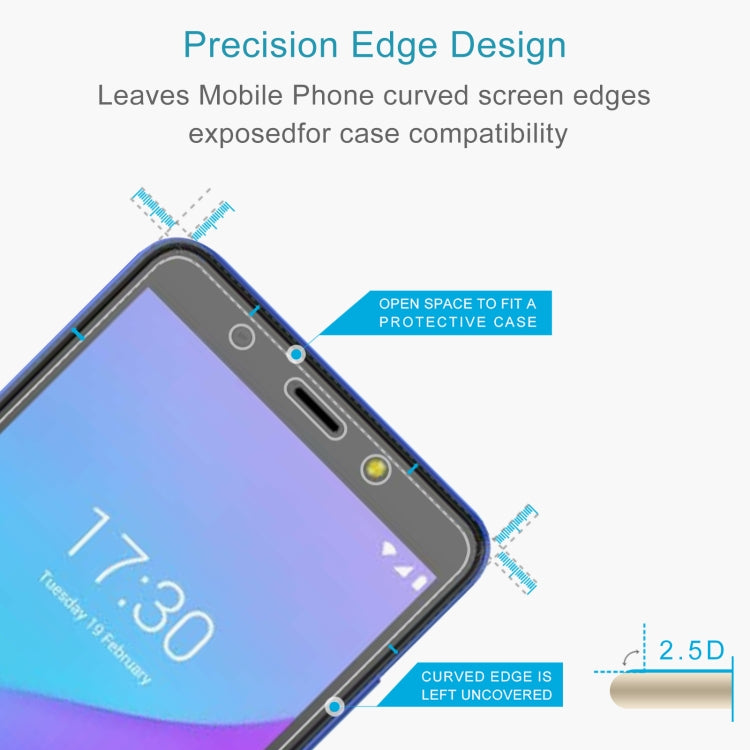 10 PCS 0.26mm 9H 2.5D Tempered Glass Film For Tecno Pop 3