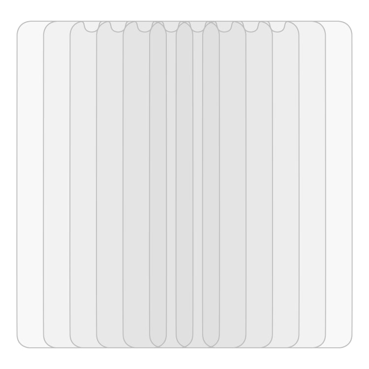 10 PCS 0.26mm 9H 2.5D Tempered Glass Film For Tecno Pouvoir 3 Plus