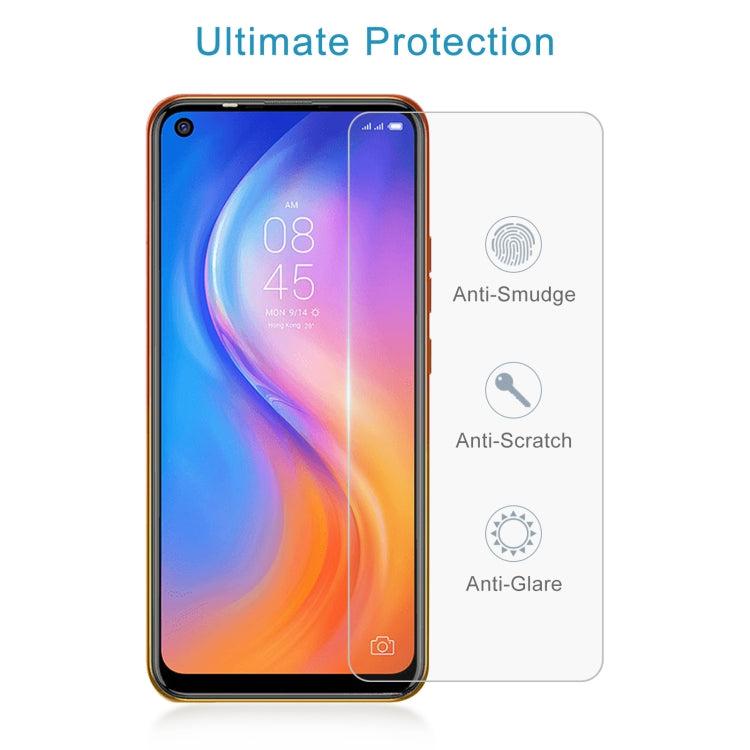 10 PCS 0.26mm 9H 2.5D Tempered Glass Film For Tecno Spark 5