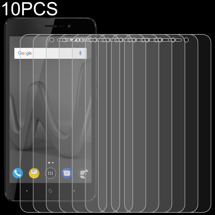 10 PCS 0.26mm 9H 2.5D Tempered Glass Film For Wiko Lenny4