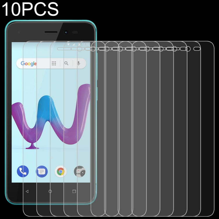 10 PCS 0.26mm 9H 2.5D Tempered Glass Film For Wiko Sunny3