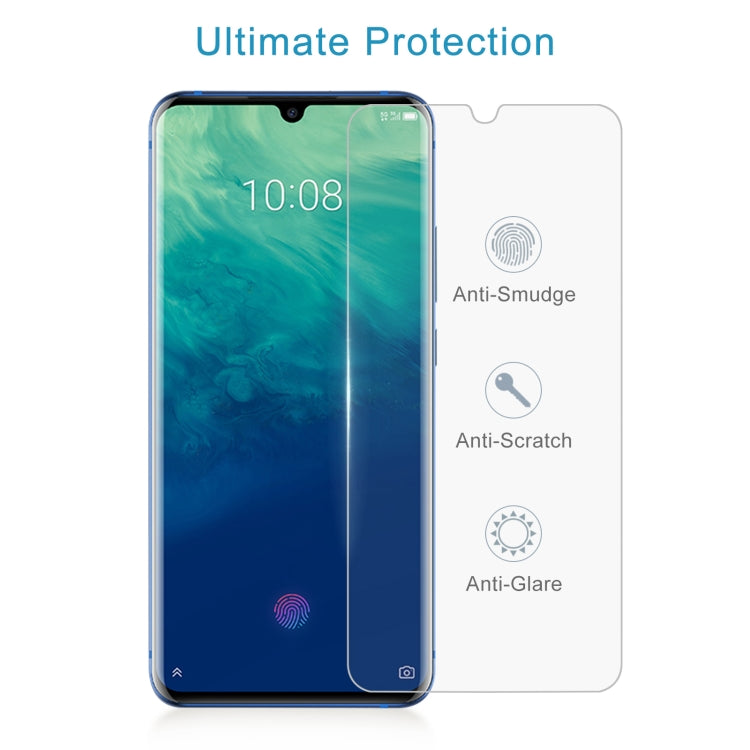 10 PCS 0.26mm 9H 2.5D Tempered Glass Film For ZTE Axon 10s Pro 5G
