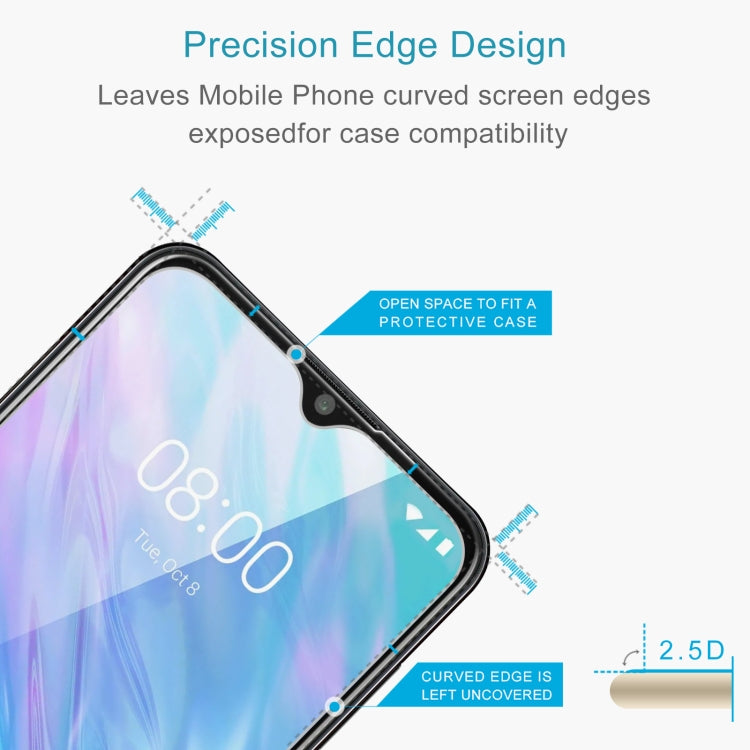 10 PCS 0.26mm 9H 2.5D Tempered Glass Film For ZTE Blade 20