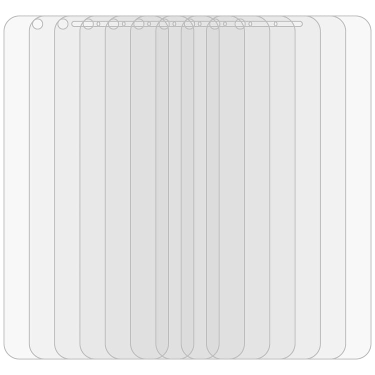 10 PCS 0.26mm 9H 2.5D Tempered Glass Film For ZTE Blade A3 2019