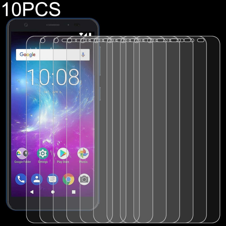 10 PCS 0.26mm 9H 2.5D Tempered Glass Film For ZTE Blade A5 2019