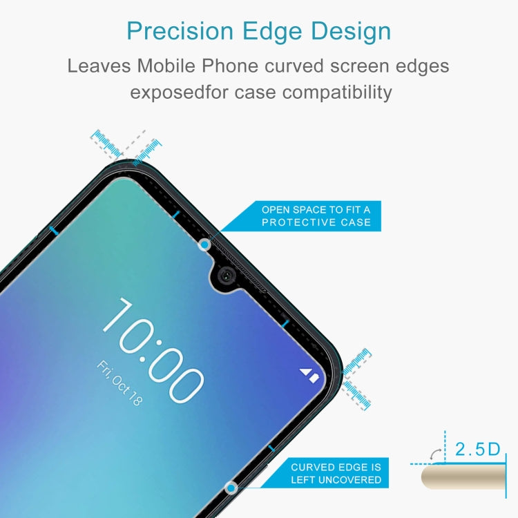 10 PCS 0.26mm 9H 2.5D Tempered Glass Film For ZTE Blade A5 2020