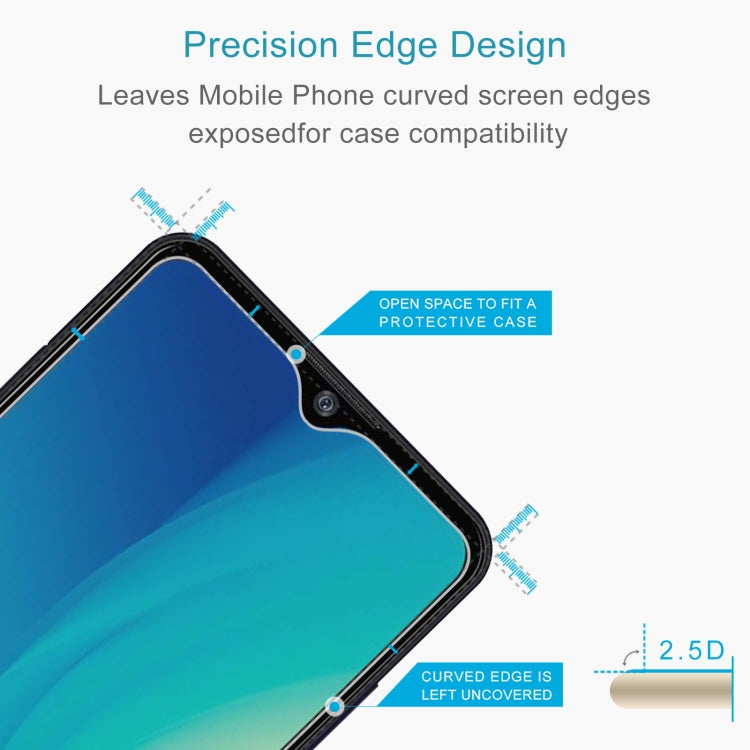 10 PCS 0.26mm 9H 2.5D Tempered Glass Film For ZTE Blade A7s 2019
