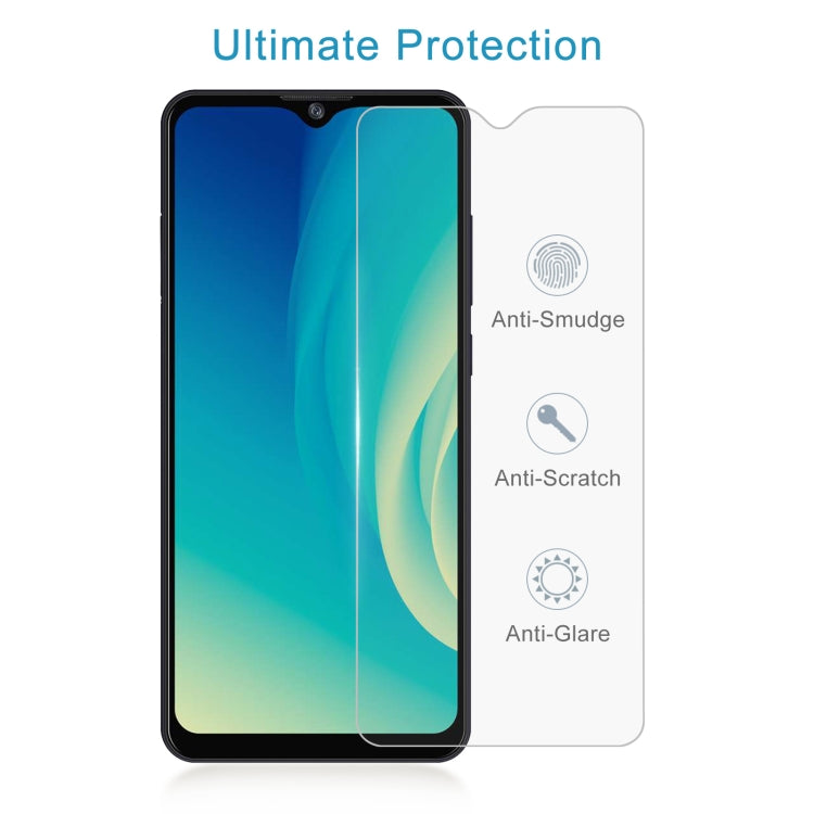 10 PCS 0.26mm 9H 2.5D Tempered Glass Film For ZTE Blade A7s 2019