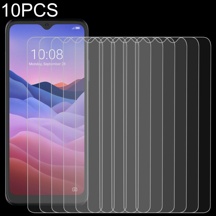 10 PCS 0.26mm 9H 2.5D Tempered Glass Film For ZTE Blade V20 Smart