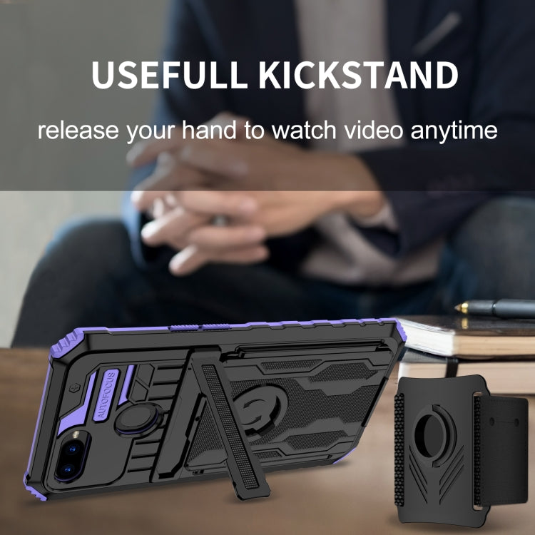 For OPPO A7 / A5s Armor Wristband Phone Case