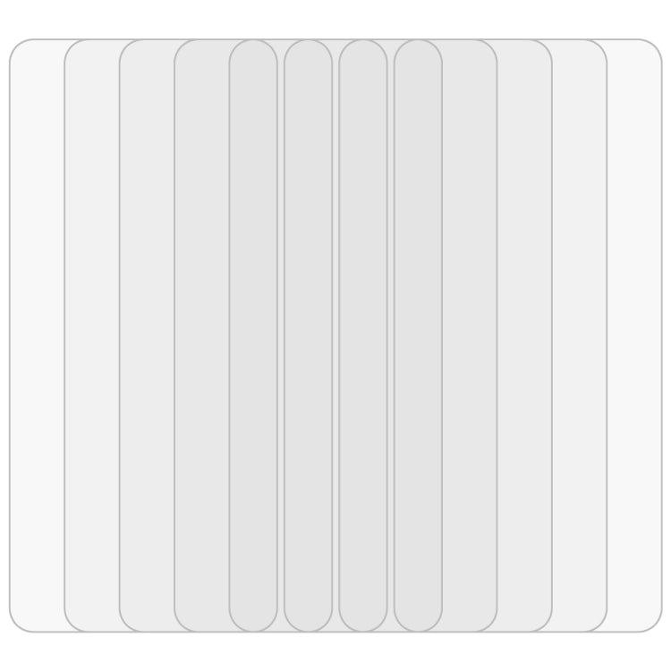 50 PCS 0.26mm 9H 2.5D Tempered Glass Film For TCL Plex