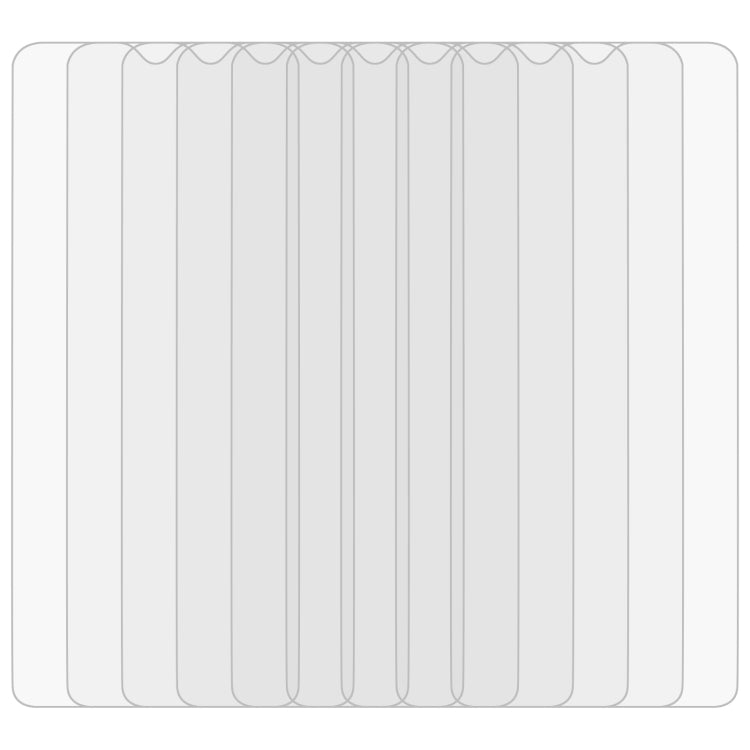 50 PCS 0.26mm 9H 2.5D Tempered Glass Film For Tecno Pouvoir 4