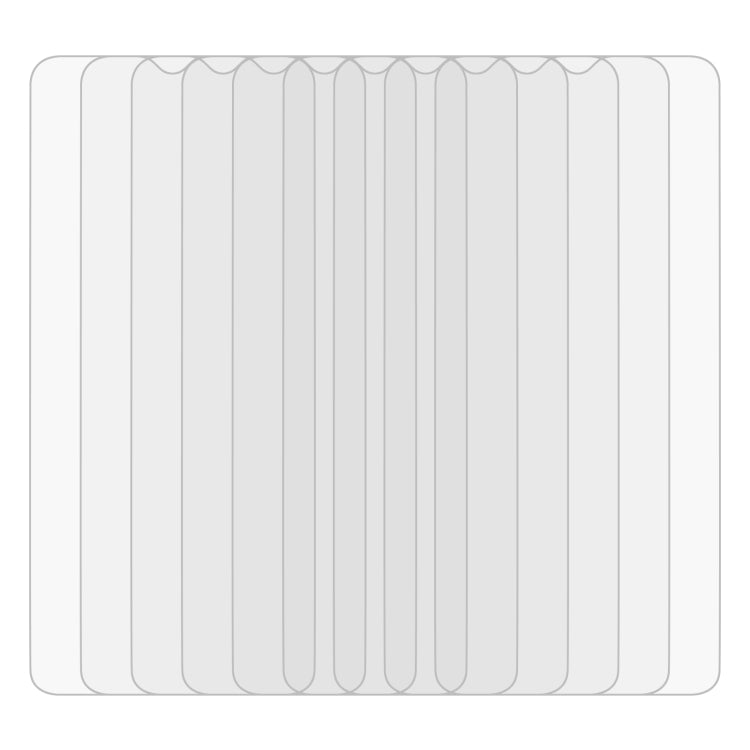 50 PCS 0.26mm 9H 2.5D Tempered Glass Film For Tecno Spark Go