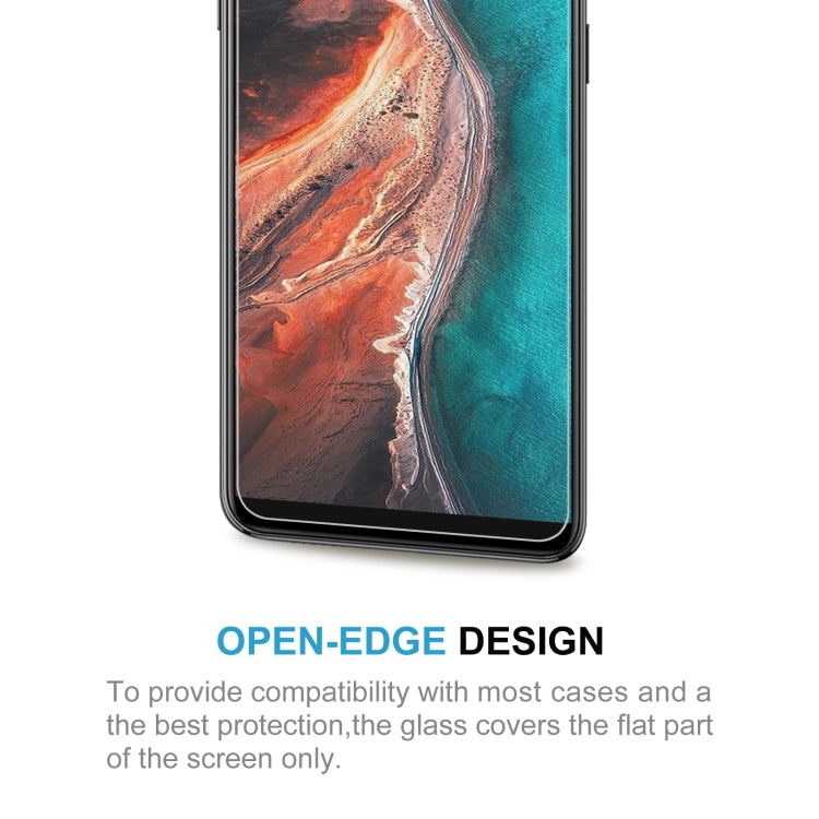 50 PCS 0.26mm 9H 2.5D Tempered Glass Film For Ulefone P6000 Plus