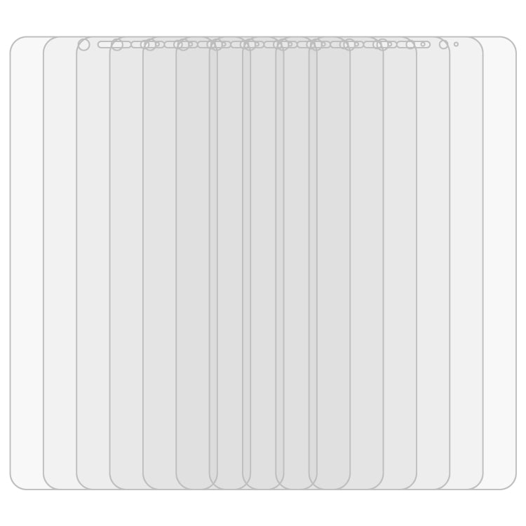 50 PCS 0.26mm 9H 2.5D Tempered Glass Film For Umidigi A3S