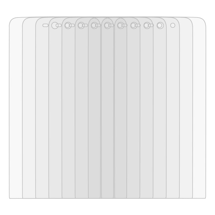 50 PCS 0.26mm 9H 2.5D Tempered Glass Film For Wiko Rainbow Jam 4G