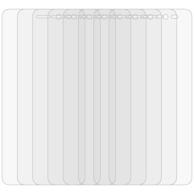 50 PCS 0.26mm 9H 2.5D Tempered Glass Film For Wiko Sunny3
