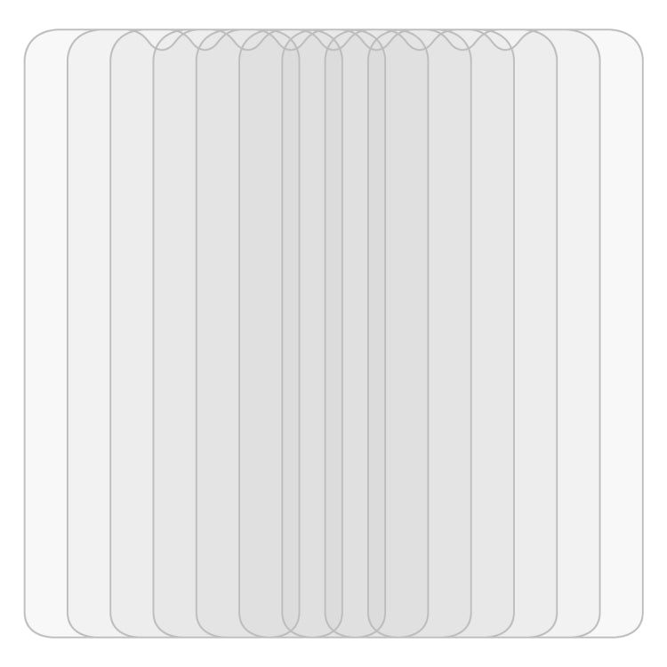 50 PCS 0.26mm 9H 2.5D Tempered Glass Film For ZTE Blade 20