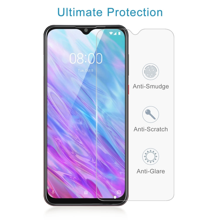 50 PCS 0.26mm 9H 2.5D Tempered Glass Film For ZTE Blade 20