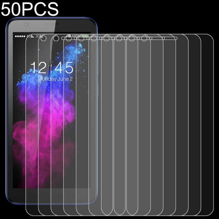 50 PCS 0.26mm 9H 2.5D Tempered Glass Film For ZTE Blade A3 2019
