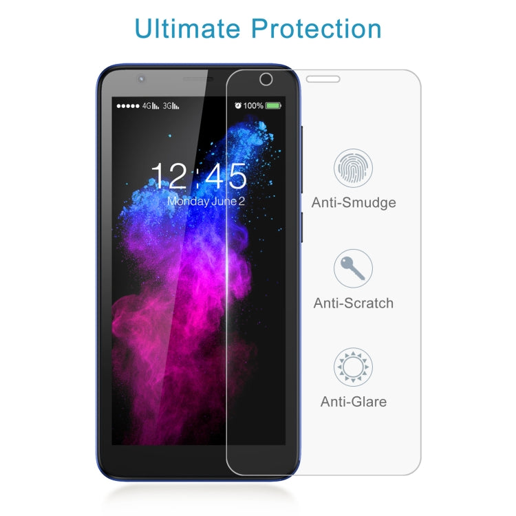 50 PCS 0.26mm 9H 2.5D Tempered Glass Film For ZTE Blade A3 2019