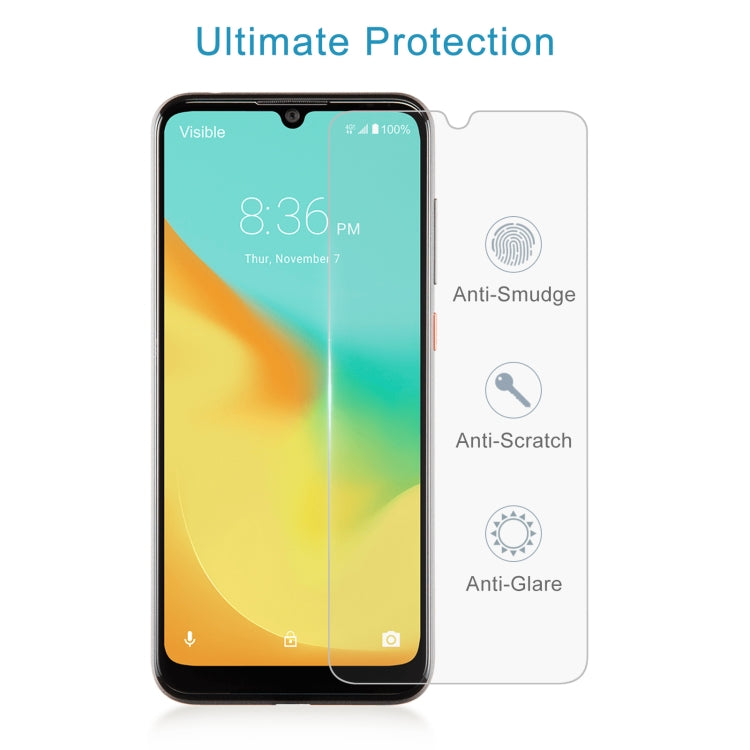 50 PCS 0.26mm 9H 2.5D Tempered Glass Film For ZTE Blade A7 Prime