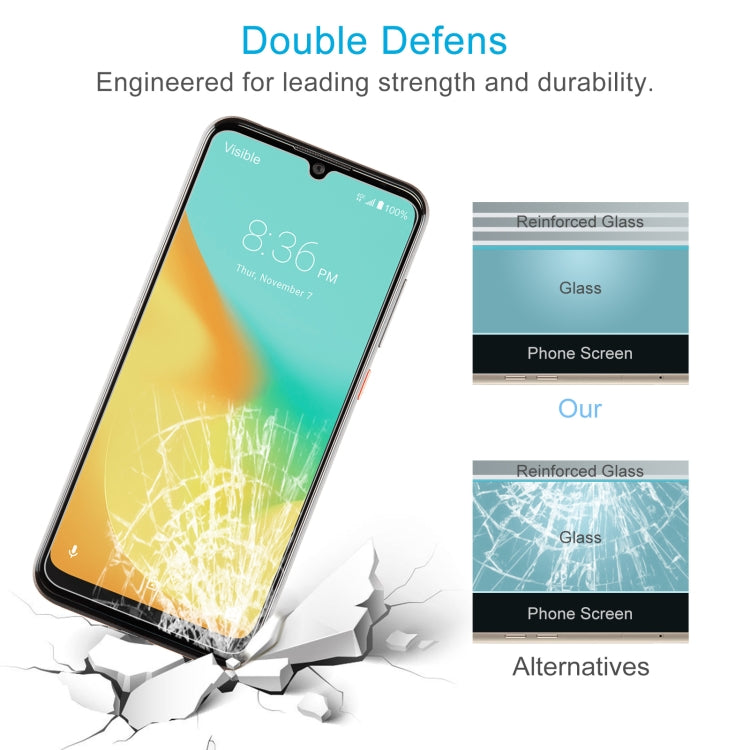 50 PCS 0.26mm 9H 2.5D Tempered Glass Film For ZTE Blade A7 Prime