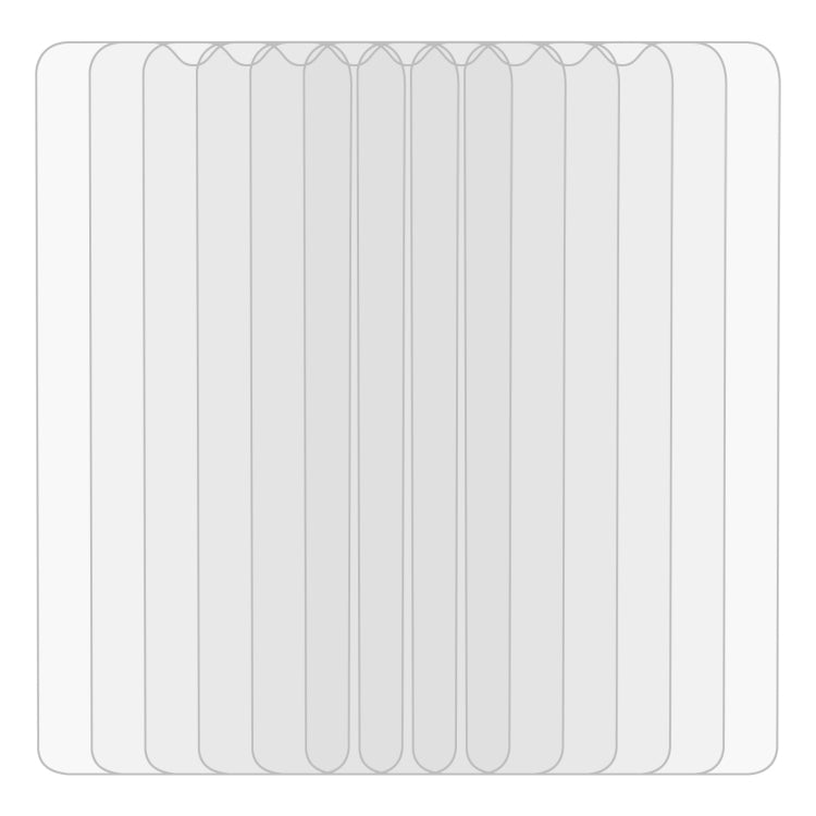 50 PCS 0.26mm 9H 2.5D Tempered Glass Film For ZTE Blade V20 Smart