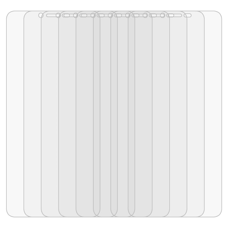 50 PCS 0.26mm 9H 2.5D Tempered Glass Film For ZTE Libero S10