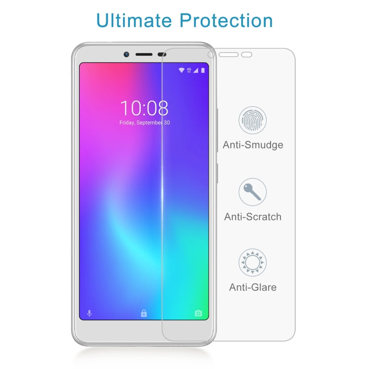 50 PCS 0.26mm 9H 2.5D Tempered Glass Film For ZTE Libero S10
