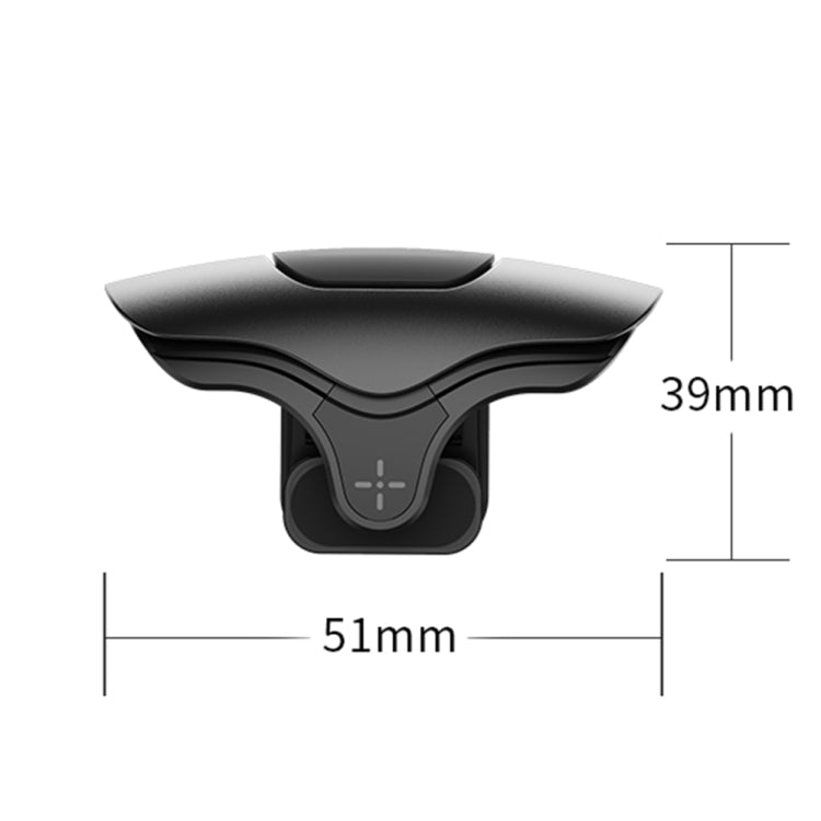 MeMo AK04 Left and Right Universal Burst Shooting Capacitive Mobile Phone Game Button(Black)