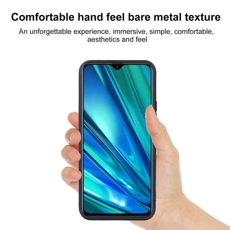 TPU Phone Case For OPPO Realme Q(Frosted Black)